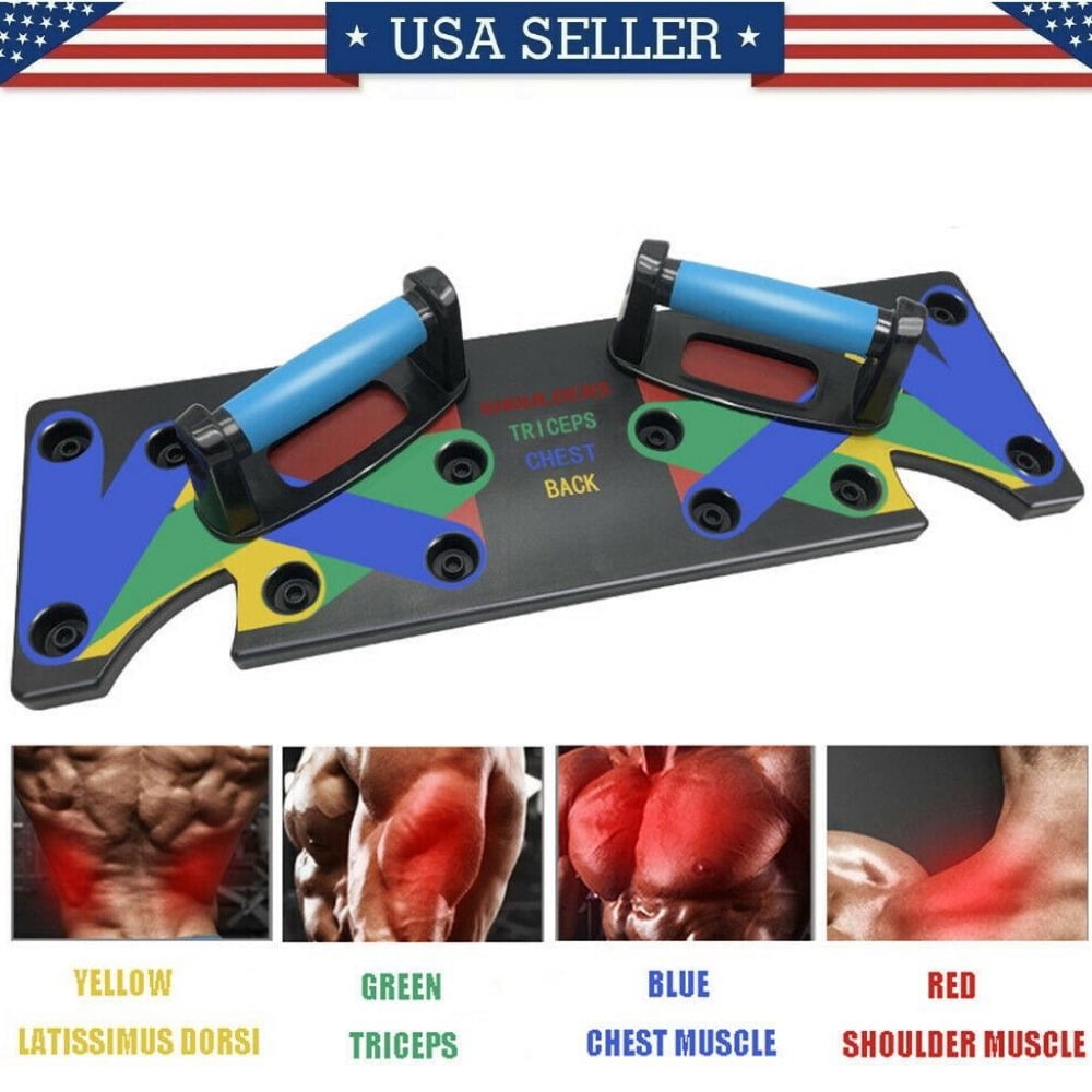 Details about   Push Up Board Color-Coded Push-up Stands for Bodybuilding Strength Training 