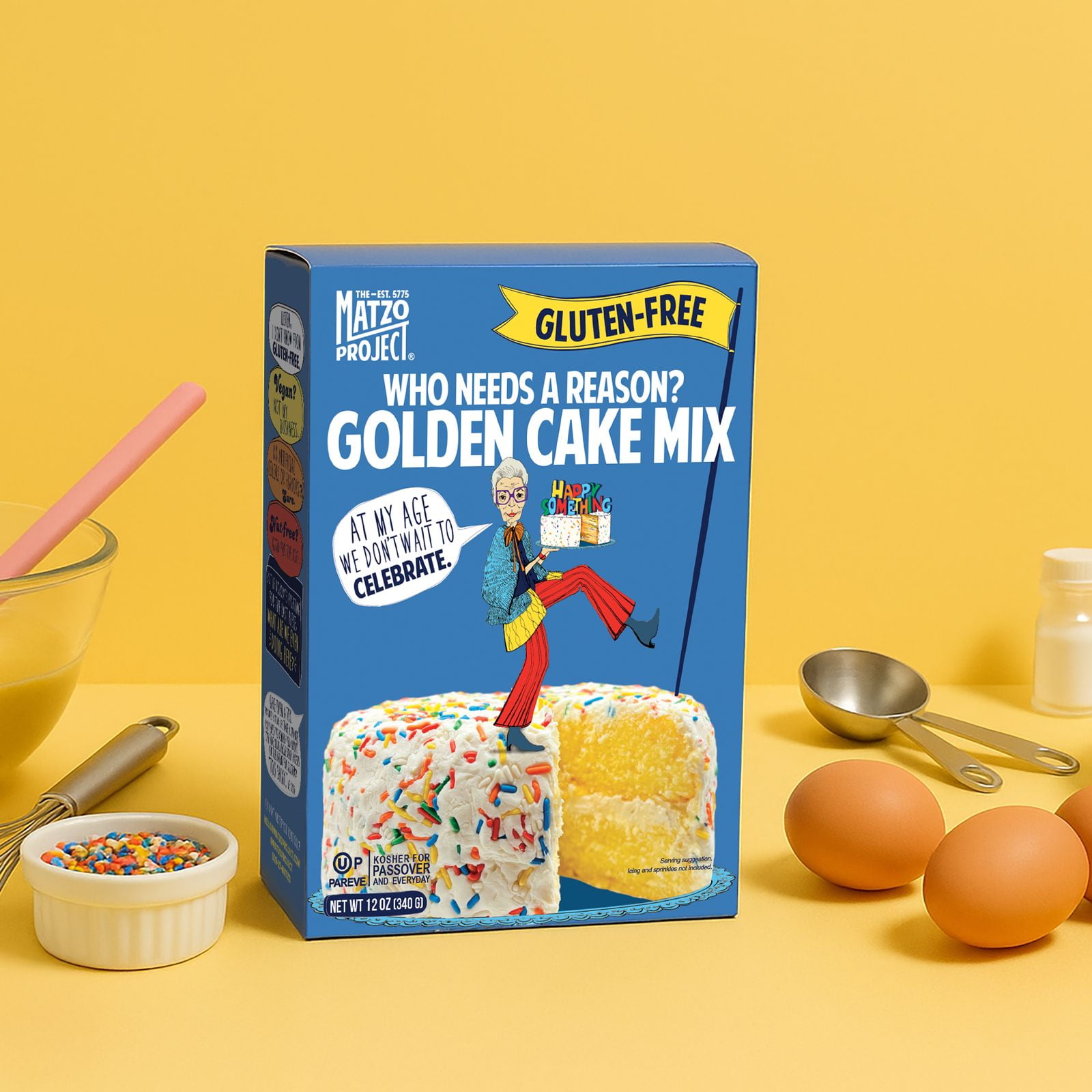 The Matzo Project Gluten Free Golden Cake Mix, 12 oz - Walmart.com