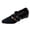 Black, variant on GERsome Women's Pumps Shoes Low Block Heels Closed Pointy Toe Ankle Strap Wedding Party Work Dress Shoes, Black Size 5.5