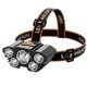 thumbnail image 2 of Faro ABS Torch Life A prueba de agua Faro recargable Lámpara de carga USB Actividad al aire libre para acampar Escalada Senderismo Pesca Inevent OD003043-00B, 2 of 7
