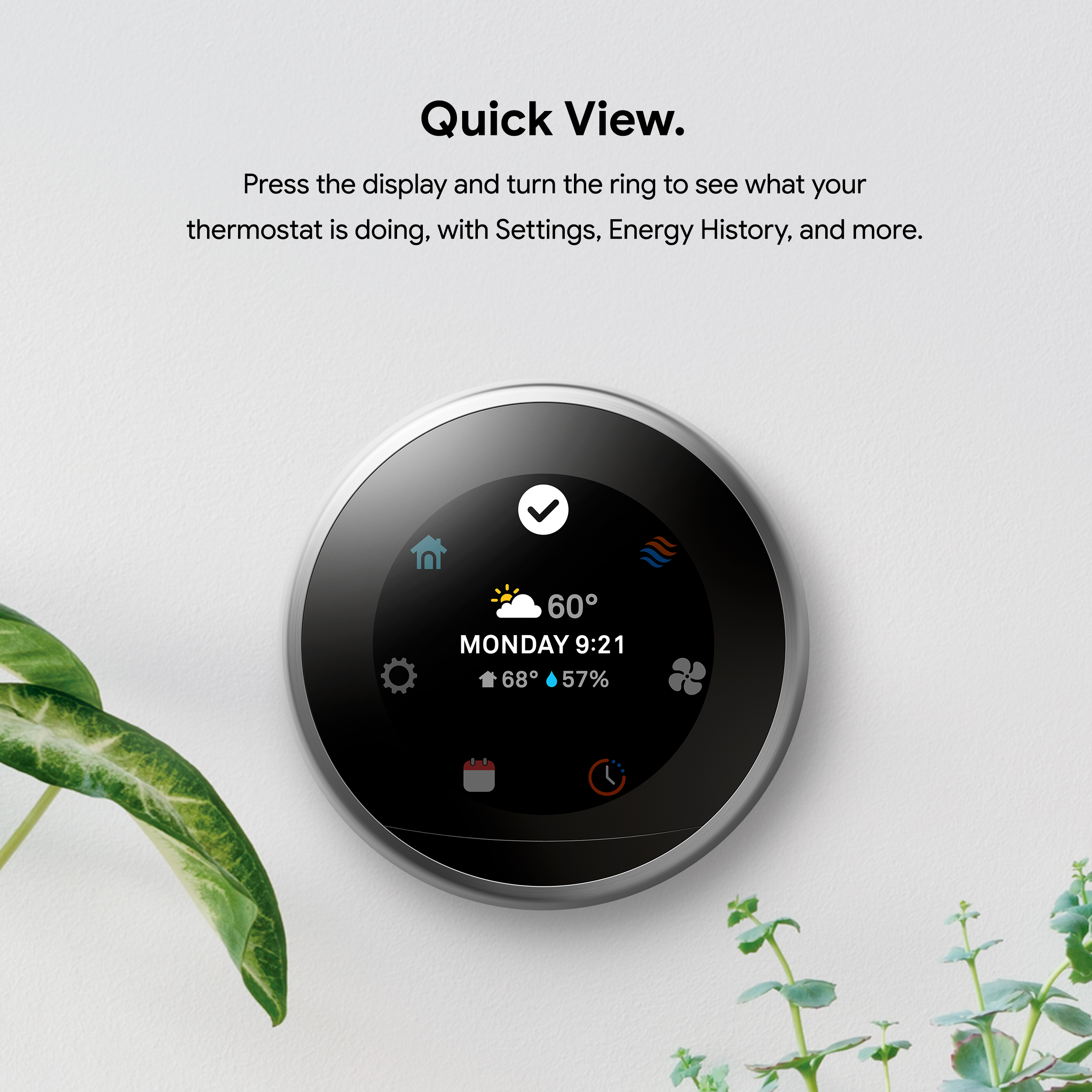 Nest Smart Learning Thermostat - 3rd Generation - Stainless Steel - image 9 of 15