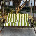thumbnail image 7 of High Back Chair Cushions Set of 2, Adirondack Chair Cushion with Waterproof, Rocking Chair Cushion for Outdoor Patio, Garden Porch 45”x 22”x 4(grass white）, 7 of 7