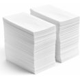 thumbnail image 1 of Toallas de mano desechables Luxe Paper, 50 unidades, color blanco, 30 x 40 cm, 1 of 7