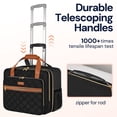 thumbnail image 2 of Bolsa rodante para laptop Ytonet 17.3" resistente al agua 42x26x38 cm, 2 of 8