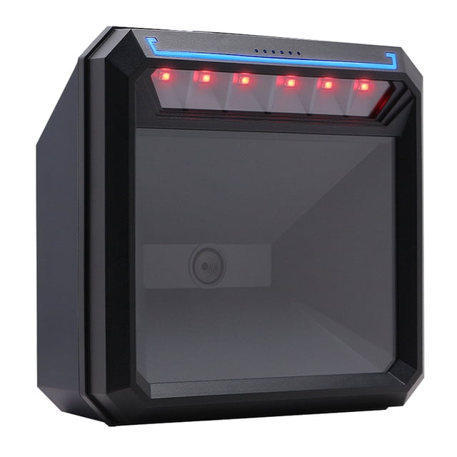1D 2D Barcode Scanner QR Bar Code Reader Module Scanner CMOS Image USB Port Connection Omnidirectional Platform Auto Scanning High Scanning Speed 4m/s for Supermarket Logistics Restaurant