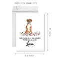 thumbnail image 5 of Koyal Wholesale Jumbo Pet Sympathy Card with Envelope, Boxer, Dog Grief Bereavement Card 8.5" x 11", 1-Pk, 5 of 5