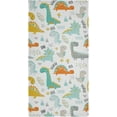 thumbnail image 7 of GZHJMY Dinosaur Soft Hand Towels, 2 Pcs Absorbent Bath Towel Decorative Fingertip Towels for Bathroom Gym Spa Hotel Beach Swimming Pool,14.4"x 28.3", 7 of 7