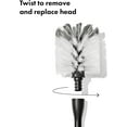 thumbnail image 4 of YWC-Steel Bottle Brush with Replaceable Head, 4 of 4