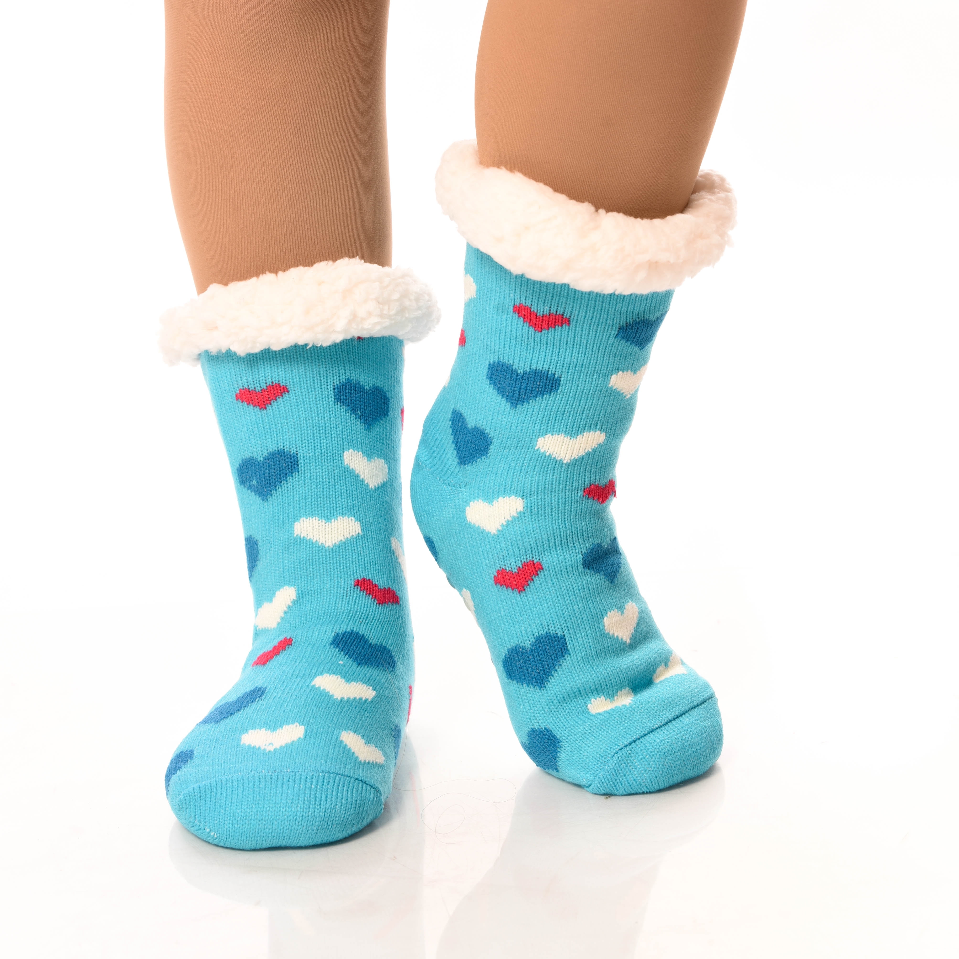 Christmas Slipper Socks Women Soft Thermal Warm Winter Bed Socks Xmas Gift