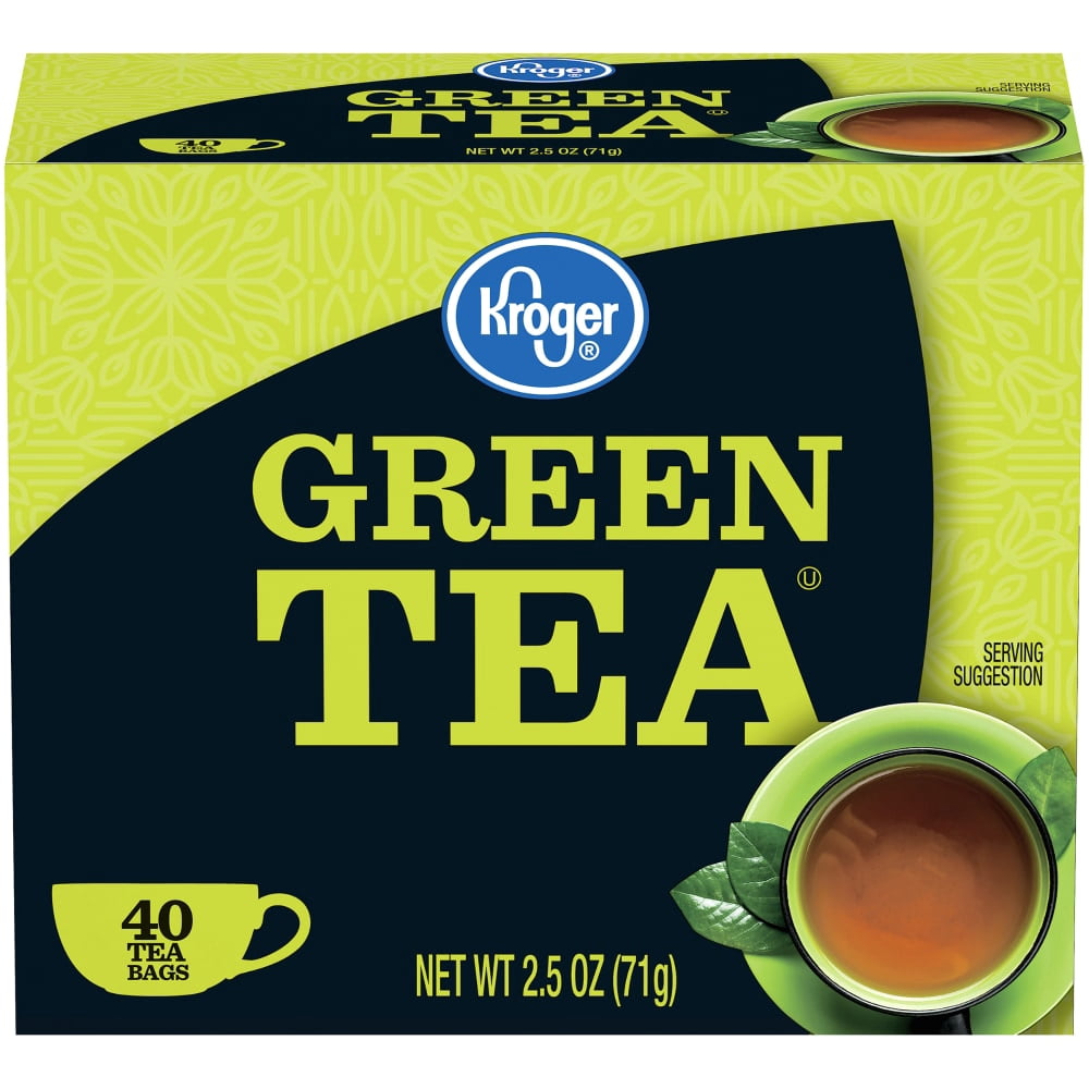 Kroger Green Tea Bags 40 ct - 3 Pack