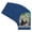Brooke Blue Suede, variant on Black Suede Picture Frame Mat for 28x40 Frames - Oval Opening for 24x36 Photos - 50 Mats