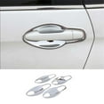 thumbnail image 5 of 4X ABS Chrome Exterior Side Door Bowl Cover Trim for Honda for CRV for CR-V, 5 of 9
