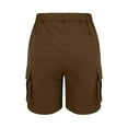 thumbnail image 5 of QIJUNTUO ​Women's Utility Multi Pocket Outdoor Shorts With Durable Construction For Trail Hiking Adventures And Camping Gear​ Brown, 5 of 8