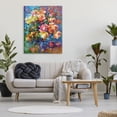 thumbnail image 3 of Stupell Industries Vibrant Flowers in a Vase Botanical & Floral Painting Gallery Wrapped Canvas Art Print Wall Art, 36 x 48, 3 of 8