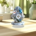 thumbnail image 4 of Easter Egg Ornament Table Decorations, Home Decor Living Room Tabletop Decor, Easter Flower Decorations Boho Decor, Spring Figurines Easter Gift(1PC), 4 of 7