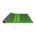 thumbnail image 2 of Ahgly Company Indoor Rectangle Abstract Green Modern Area Rugs, 2' x 4', 2 of 4