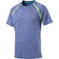 thumbnail image 1 of Puma Bonded Tech Camiseta básica para hombre, azul, pequeño Puma Camiseta básica, 1 of 1