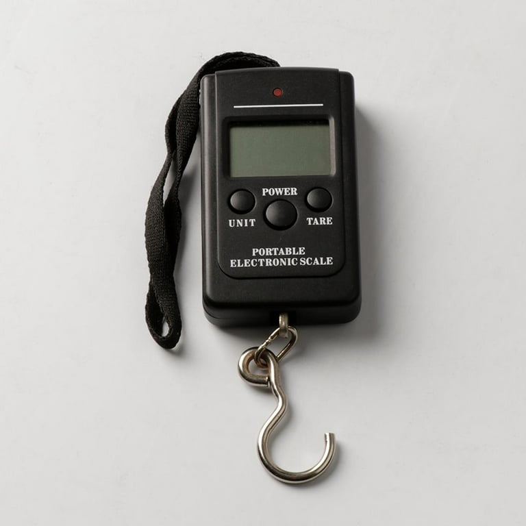 Tiyuyo Mini Portable Digital Scale Hand Held Hanging Hook Weighing with Back Light, Size: 95