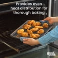thumbnail image 5 of GoodCook 15” x 10.5” Nonstick Carbon Steel Baking Pan & Raised Wire Rack, 5 of 8