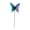 D, variant on Tuscom Wrought Iron Butterfly Wall Hanging Garden Fence Decor 3D Metal Art for Indoor Outdoor Patio Balcony