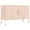 Pink, variant on Marcree Metal Storage Cabinet, Media Console Cabinet 2 Doors, Metal Locker Storage Cabinets with Adjustable Shelf for Living Room, Bedroom, Pink