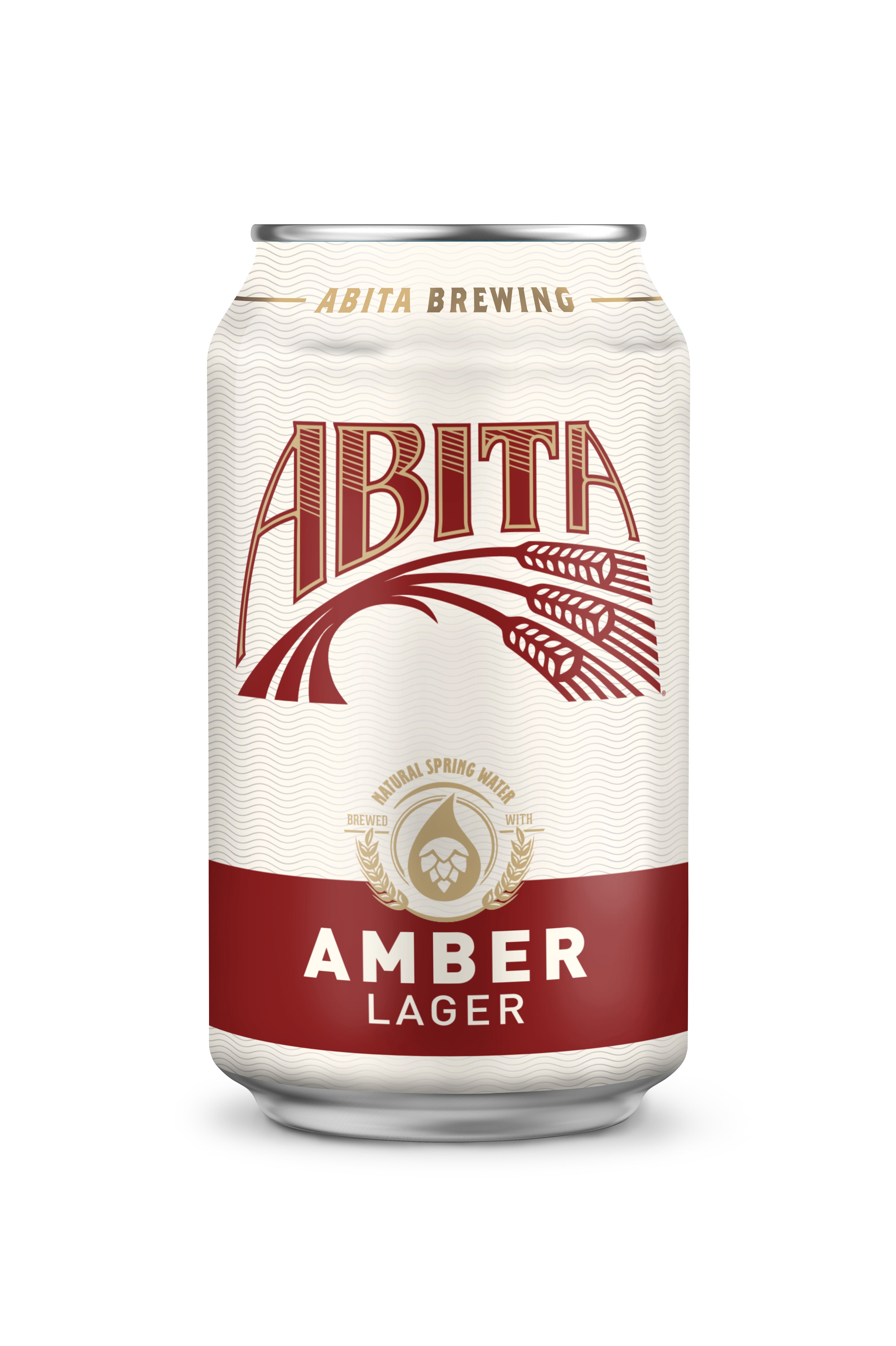 Abita Brewing Amber Lager, Craft Beer, 12 Pack Cans, 12 fl oz, 4.5% ABV