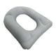 thumbnail image 1 of Cojín de inodoro inflable Asiento cómodo Cojín de soporte de inflado de aire para Flocado gris, 1 of 9