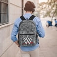 thumbnail image 5 of W-W-E Bakcpack, Large Capacity Laptop Backpack, Durable Casual Daypack, Waterproof 600d Oxford Cloth, Ergonomic Design, 16.9x15.8x11.8 Inch, 5 of 8