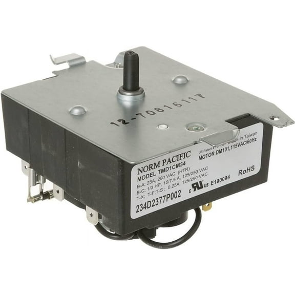 234D2377P002 for GE Dryer Timer TMD1CM34 NOT UNIVERSAL