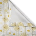 thumbnail image 6 of Ambesonne Yellow Valance & Curtain, Valentines Floral Design, 55"x36", Earth Yellow Beige, 6 of 6