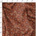 thumbnail image 3 of Soimoi Poly Canvas Orange Fabric By the Yard - 56 Inch Wide - African Tribal Material - Artistic and Modern Patterns for Various Uses Printed Fabric, 3 of 6