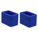 thumbnail image 1 of 2 soportes para hebilla de cinturón de seguridad que brillan en la oscuridad. Azul, 1 of 8