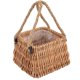 thumbnail image 1 of Woven Flower Basket With Handle For Wedding Party Decorative Floral Arrangement 19x18cm Artistic Design 1Pack, 1 of 4
