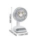thumbnail image 3 of Candy Color Mini Desktop Fan USB Rechargeable Small Fan For Office Desk Summer Coolings Fan, 3 of 6