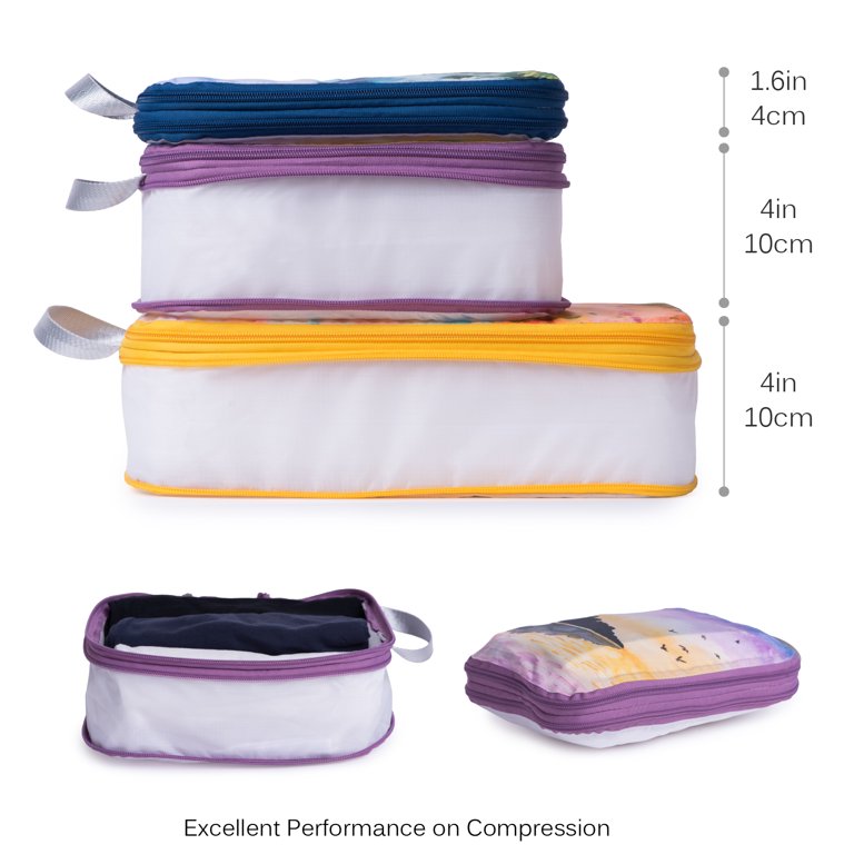 Alameda Compression Packing Cubes for Luggage,Travel Compression