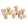thumbnail image 4 of 10 Uds. Cuerpos de muecas de clavija cabeza de seta de madera sin terminar mueca de clavija juego de bebé cuerpos de mueca de peón cuerpos de madera de ngel de mueca de clavija, 4 of 9