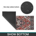 thumbnail image 7 of Boho Vintage Blue Carpet Kitchen Rugs and Mats Sets Of 2, Funny Kitchen Decoration Rubber Backing Non-Slip Absorbent Mats for Sink Waterproof Runner Rug for Laundry Room 17x30+17x48inch, 7 of 7