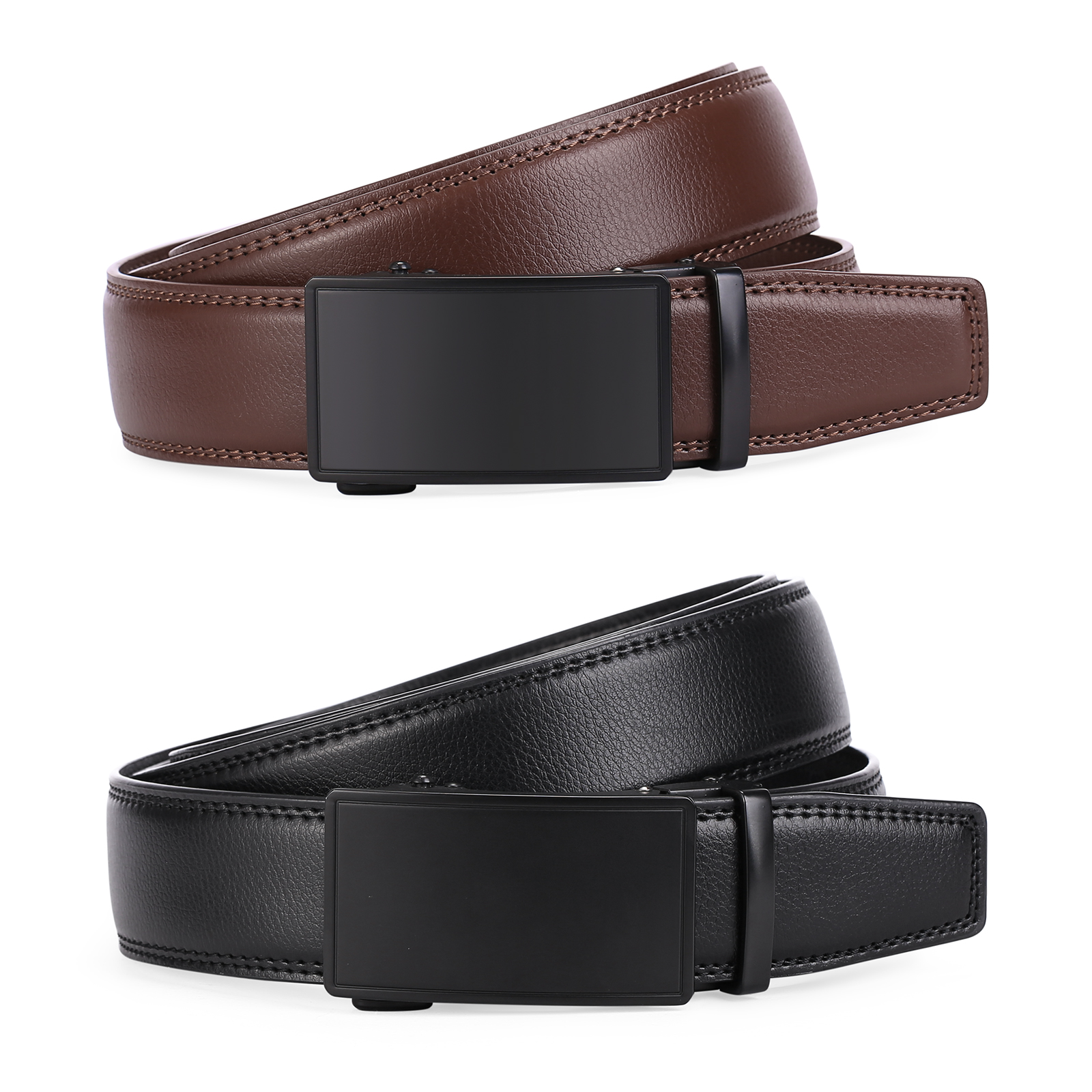 SENDEFN 2-Pack Ratchet Belts for Men photo 2