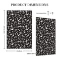 thumbnail image 5 of Kll Anchor Wall Plate,Gloss Finish,Standard Size 1 - 5" X 3", Polycarbonate Thermoplastic,Electric Receptacle Plug Covers, 5 of 8