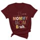 thumbnail image 1 of Fiudx Camisetas para Mujer Tops con Estampado de Moda para Mujer, Blusa de Manga Corta, Camisetas Divertidas con Cuello Redondo, 1 of 3