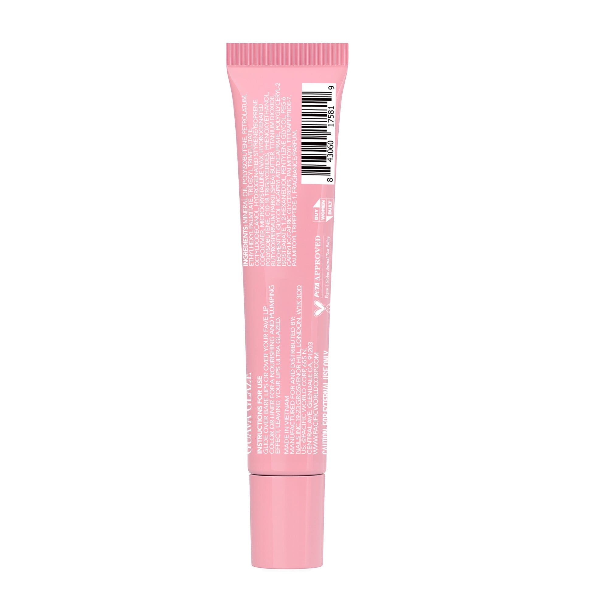 Holler Peptide Plump Up Guava Glaze Peptide Lip Treatment