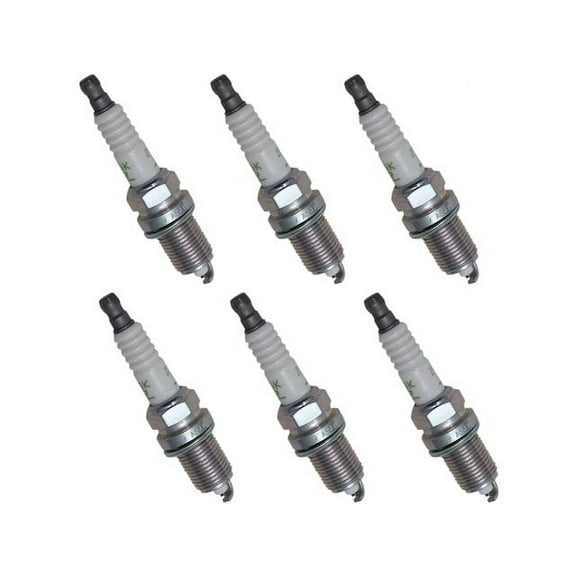 Spark Plug Set 6 Piece - Compatible with 2005 - 2010 Jeep Grand Cherokee 3.7L V6 2006 2007 2008 2009