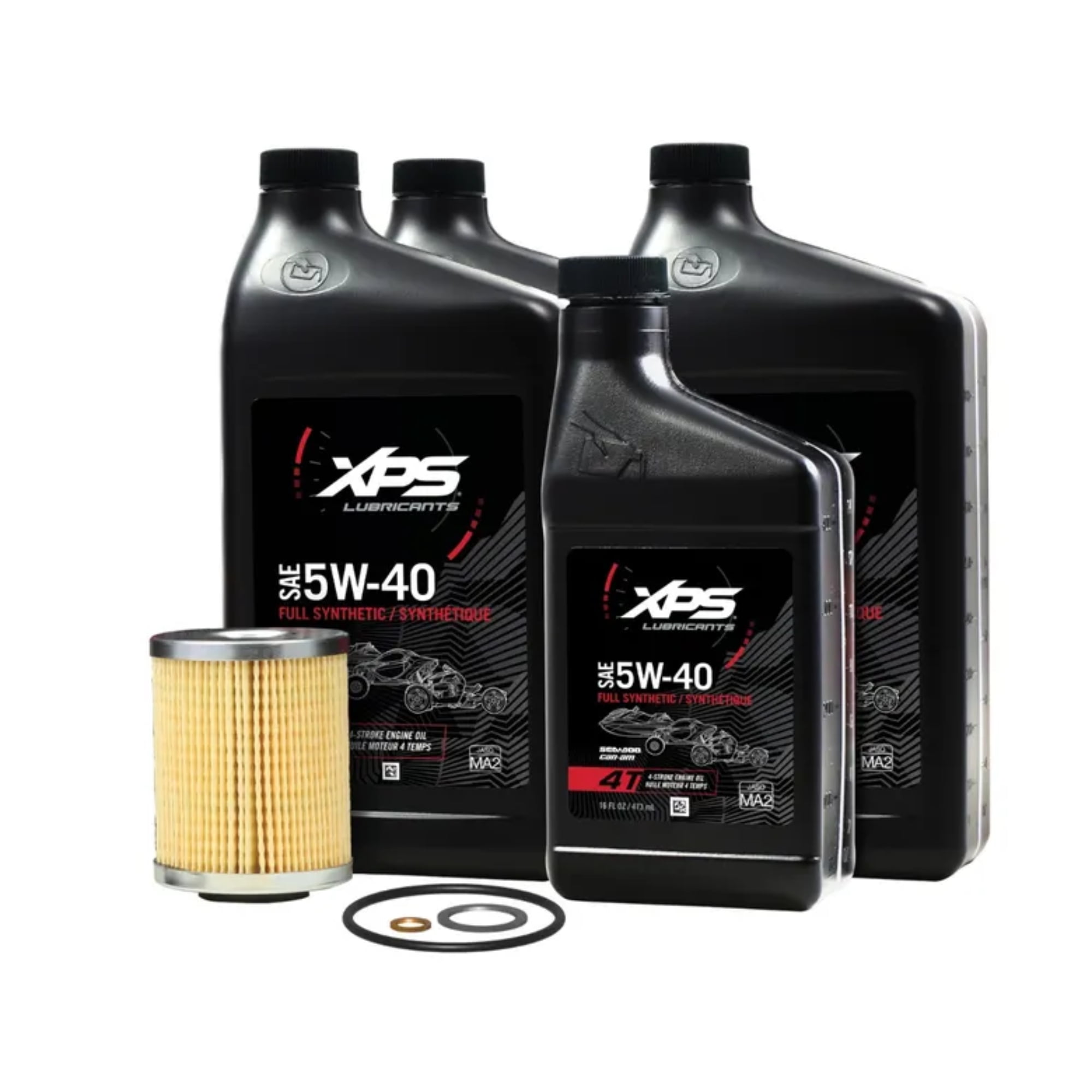 Sea-Doo 4T 5W-40 Synthetic Blend Oil Change Kit for Rotax 1500 cc+