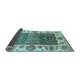 thumbnail image 2 of Ahgly Company Indoor Rectangle Oriental Light Blue Traditional Area Rugs, 7' x 9', 2 of 4