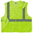 thumbnail image 4 of Ergodyne GloWear® 8215BA Type R Class 2 Econo Breakaway Mesh Vest, Lime, 2XL/3XL, 4 of 4