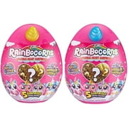 Rainbocorns Sparkle Heart Surprise LOT of 2 Mystery Slow Rise Plush