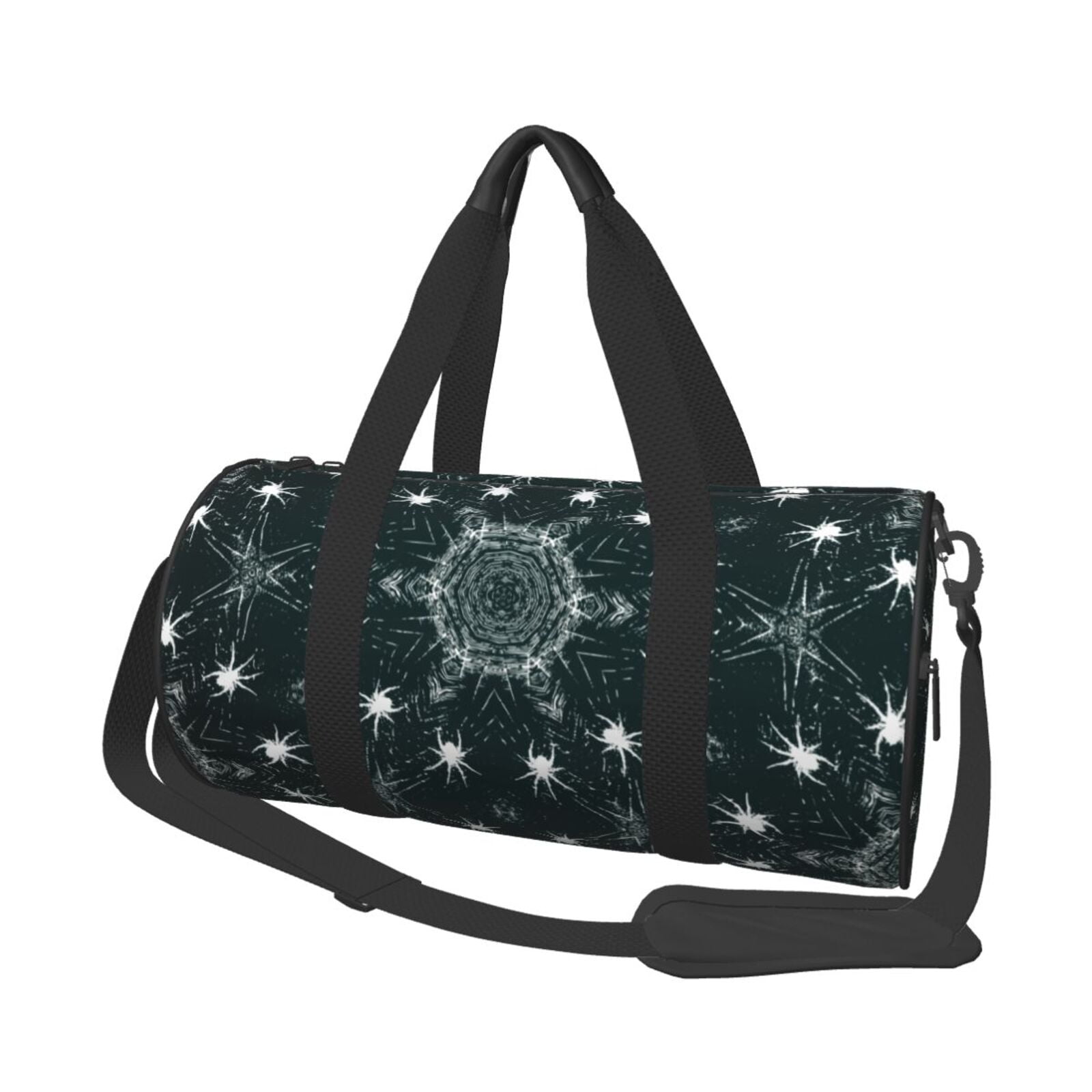 ZICANCN Spiders Background Spider Web Unisex Large Duffle Bag for ...