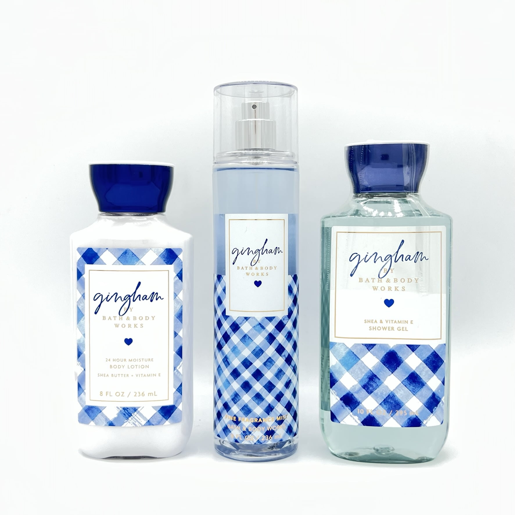 Bath & Body Works - Pure Wonder - 3 pc Bundle Trio -Shower Gel