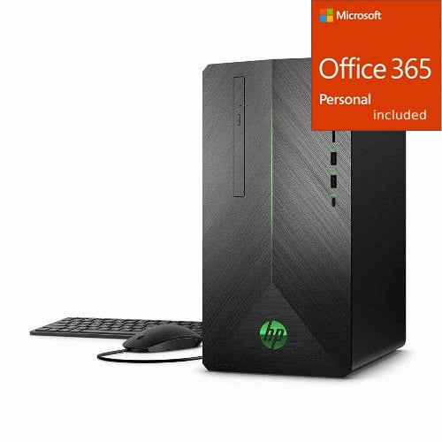 HP Pavilion 690 Gaming Desktop Intel Core i5 GTX 1050 Ti 8GB + Office