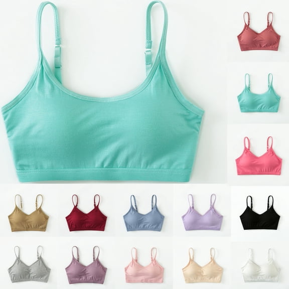 Yxbdin Womens Adjustable Strap Bra Seamless Full Coverage Bras Wireless Comfortable Bralettes Beauty Back Bralette XL